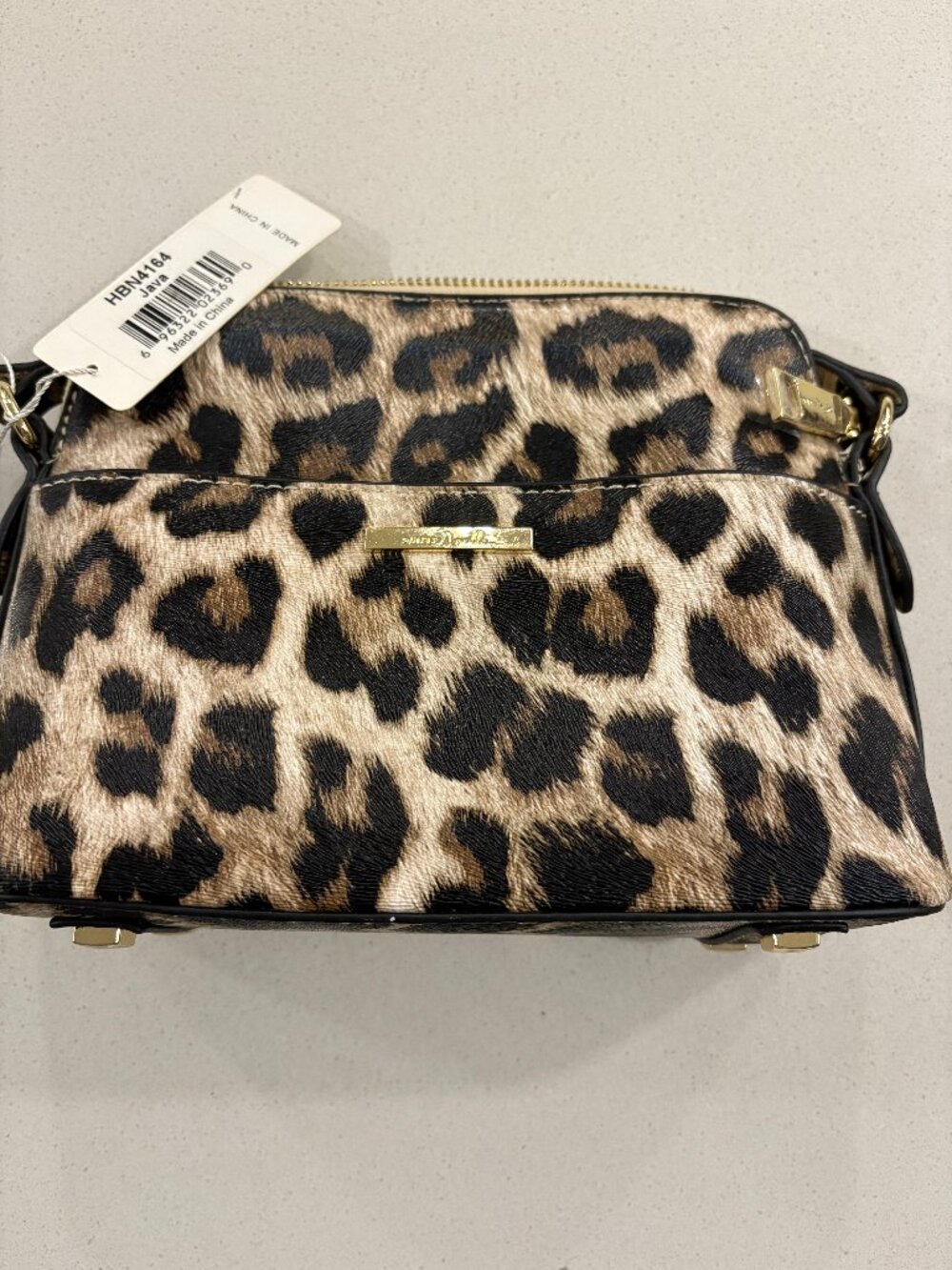 WOMENS SMALL PURSE - JAVA LEOPARD PRINT STYLE NEW